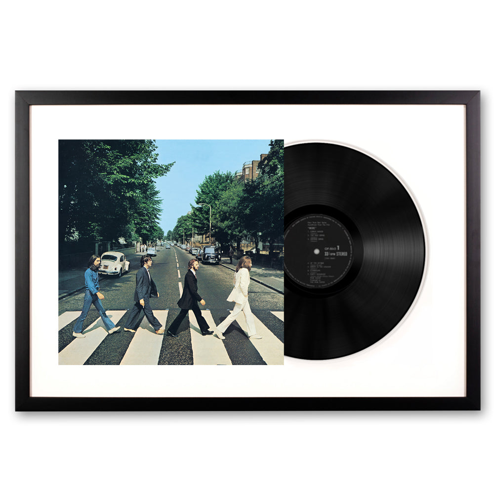 The Beatles Abbey Road - Framed Vinyl Album Art