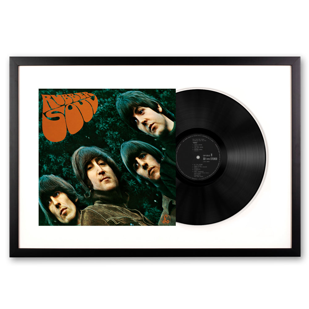 The Beatles Rubber Soul - Framed Vinyl Album Art