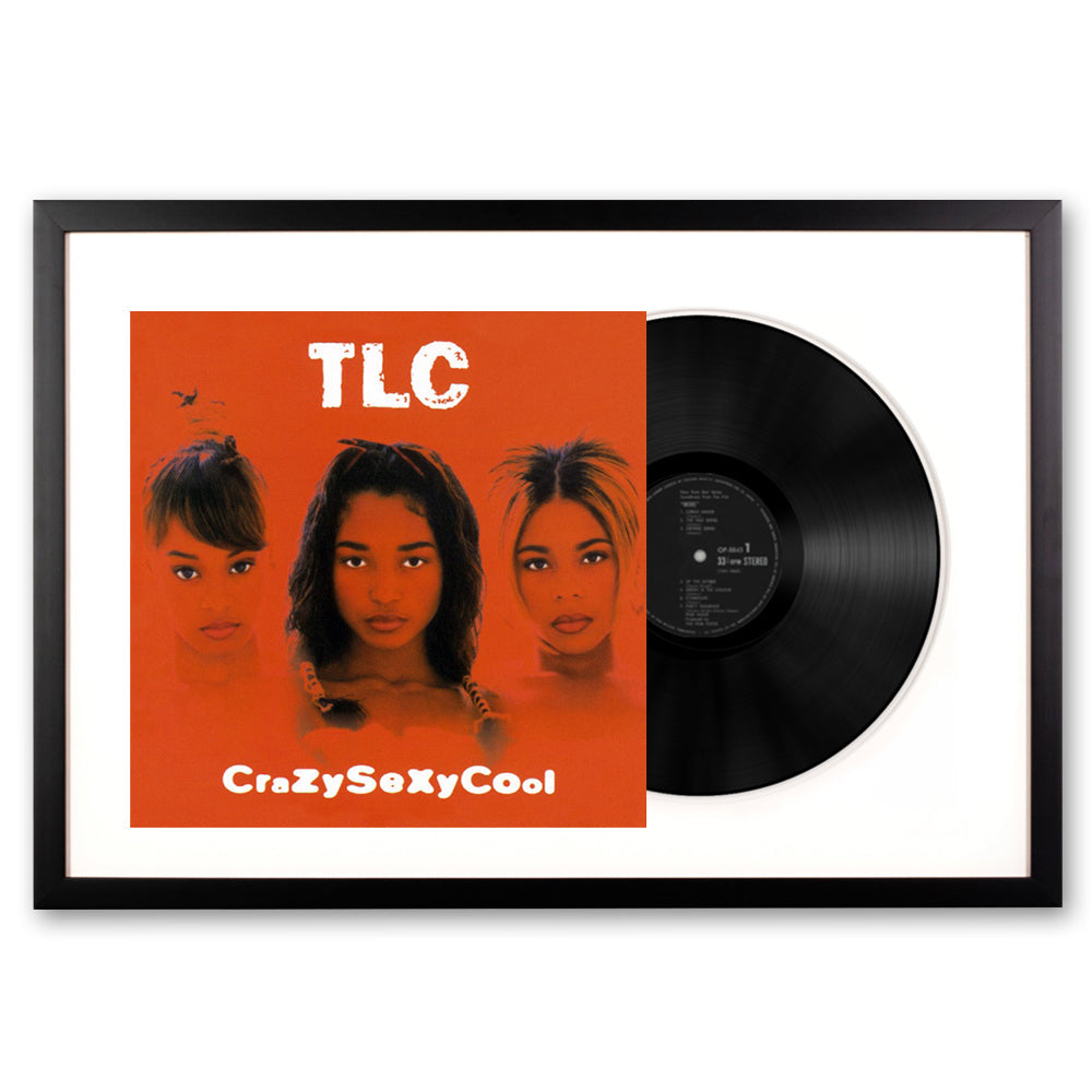 TLC CrazySexyCool Framed Vinyl Album Art