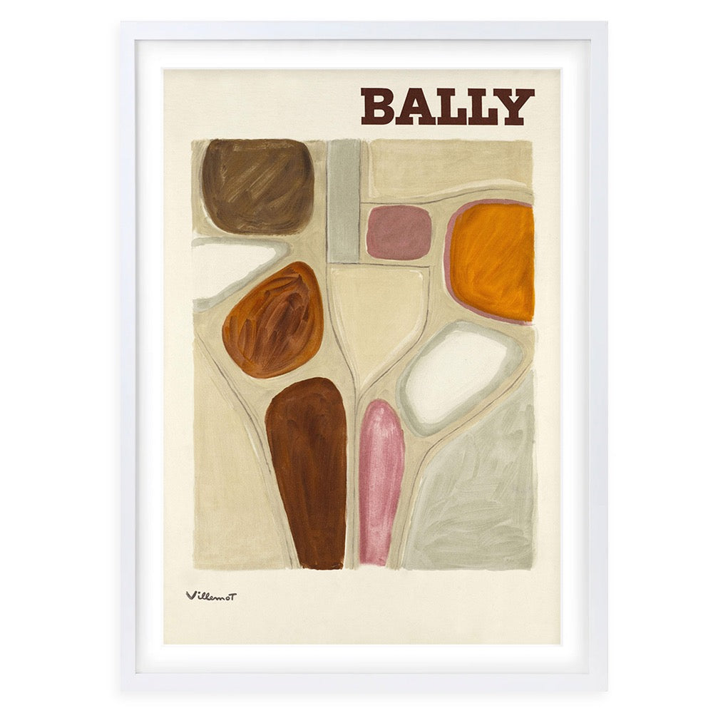 Bally 2 Large 105cm x 81cm Framed A1 Art Print