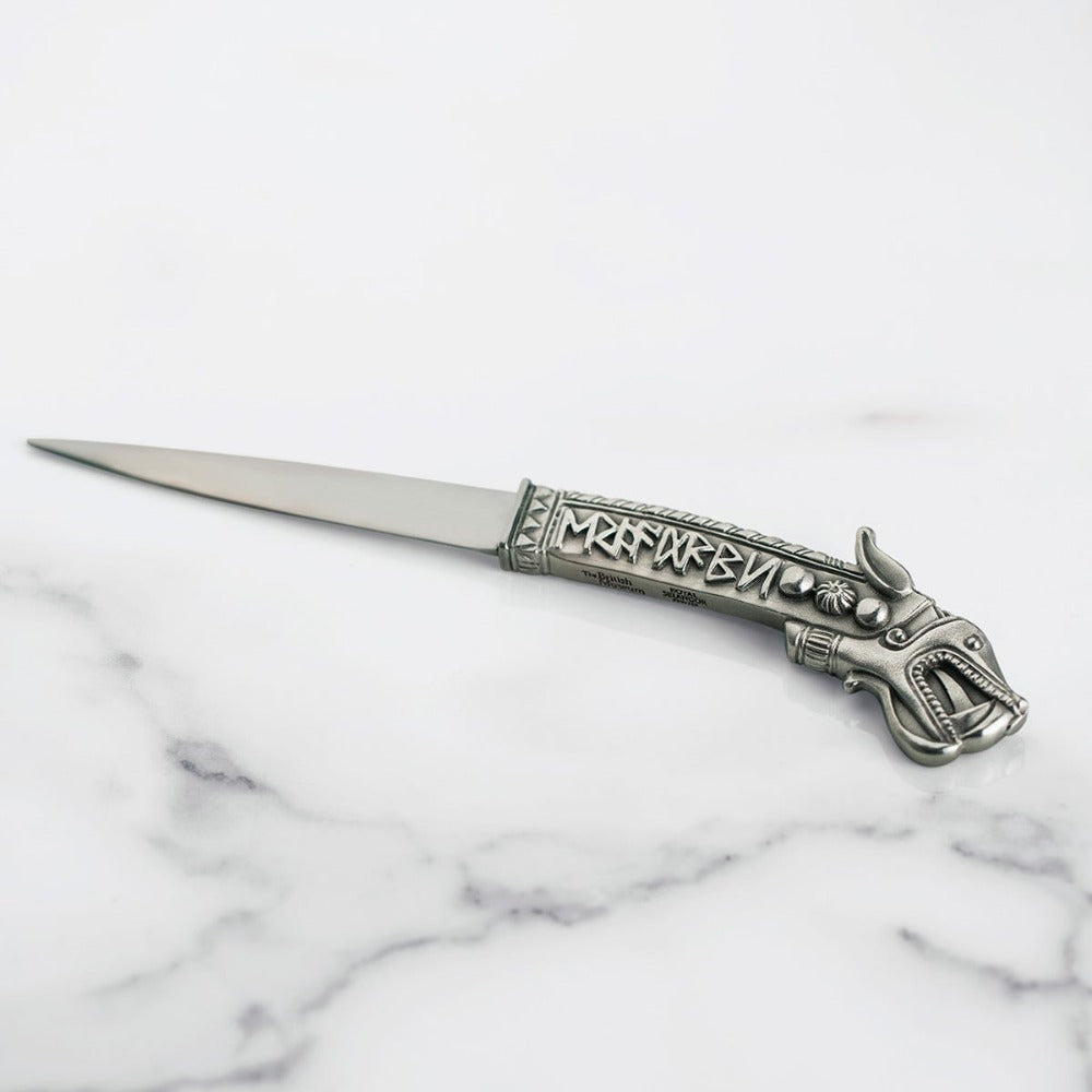 Royal Selangor Hound Head Pewter Letter Opener