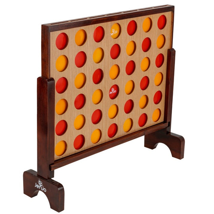 Mega Hardwood Connect Four In A Row Game 75x79cm