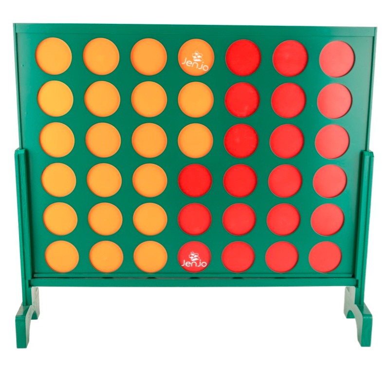 Giant Connect Four In A Row Game 120 x 109cm Green